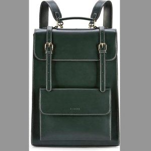 ECOSUSI Laptop Backpack for Laptop 15.6 in - Vintage look